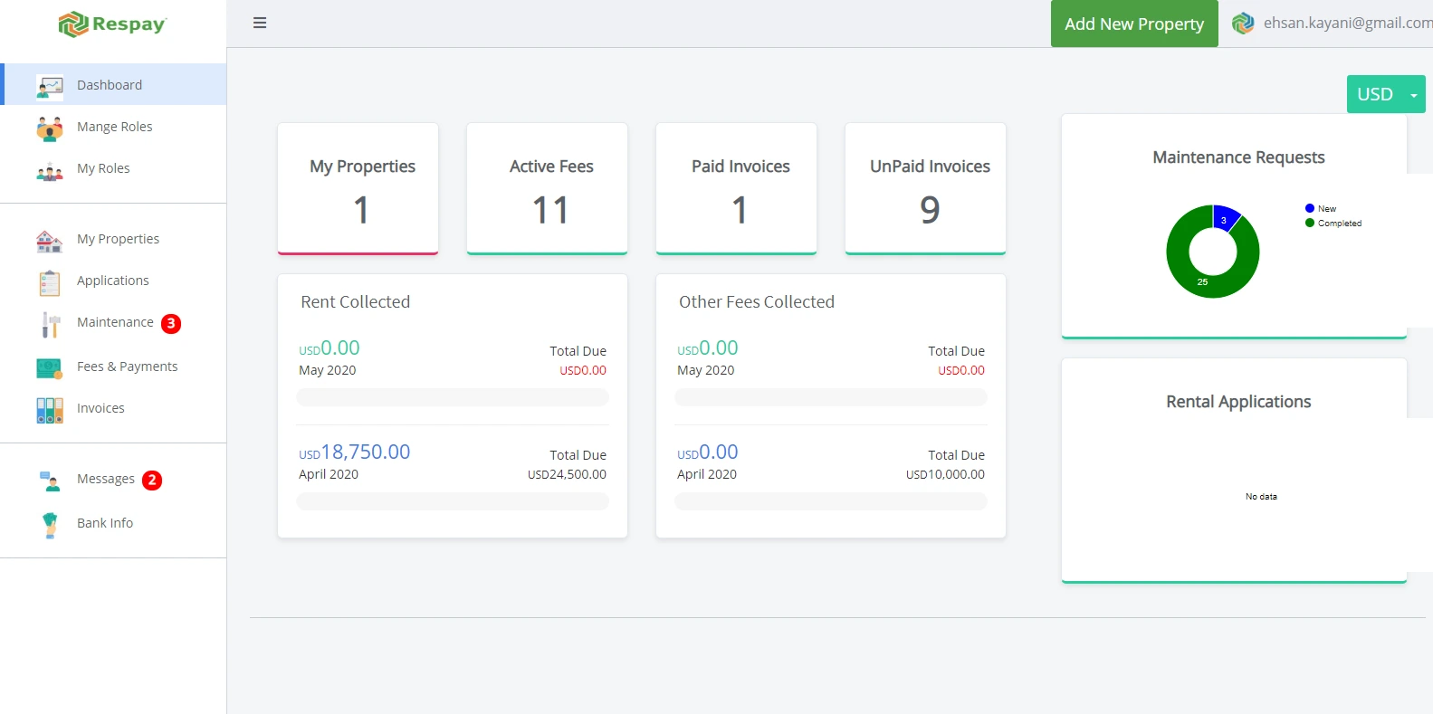 Respay — real estate portal workflows & payments