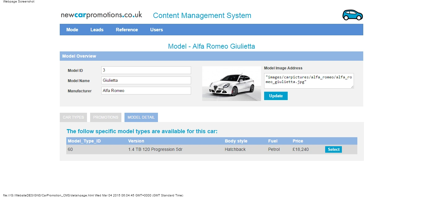 Newcarpromotions — promotions engine