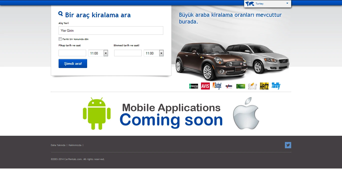 Car Rentals — aggregator